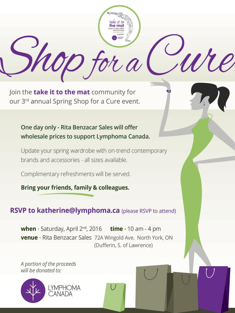 Shop for a Cure Spring 2016 Fundraising Event