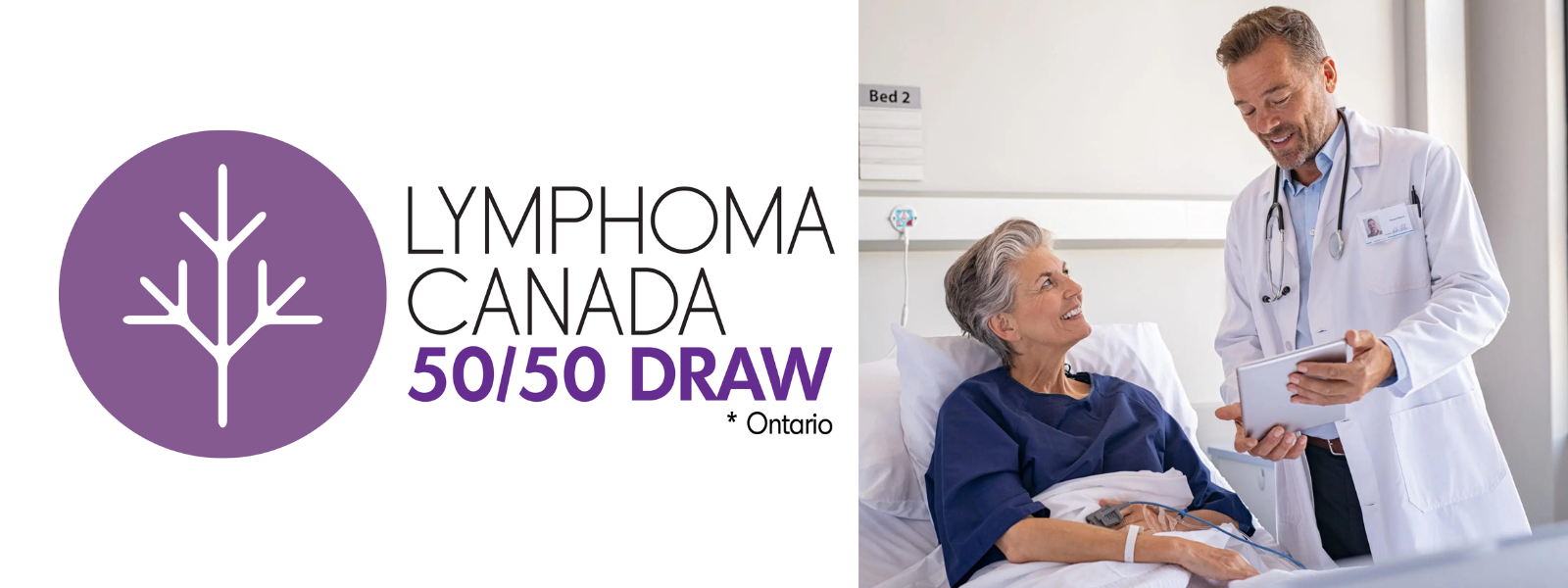 Lymphoma Canada’s 50/50 Raffle